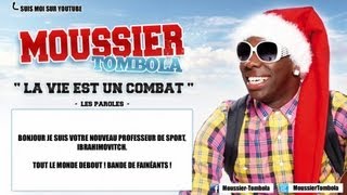 Moussier Tombola  La vie est un combat Karaoké [upl. by Heymann722]