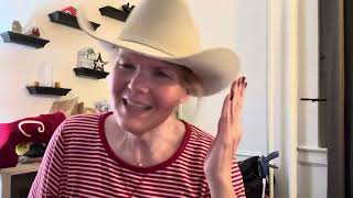 Unboxing my new Stetson cowboy hat handmade [upl. by Greeson]