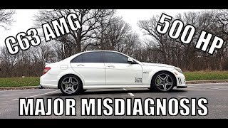 I Just Bought A Crazy Cheap C63 AMG Because The Seller Thought The Engine Was Bad Fixed It For 150 [upl. by Whallon604]