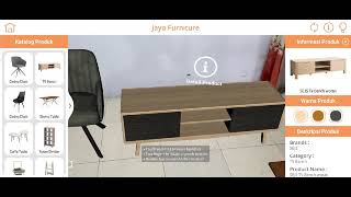 Augmented Reality Furniture Catalog 2021 Demo [upl. by Lombardi941]