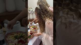 Vi racconto il matrimonio di CatalinaGanea11 👰🏼‍♀️💍🤵🏻pt1 weddingday bridesmaids vlog [upl. by Adnanref]