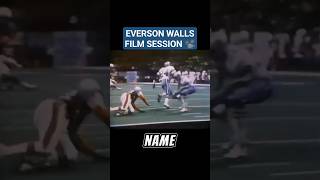 EVERSON WALLS FILM SESSION nflhistory deionsanders dallascowboys [upl. by Nylaroc607]