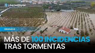 Granada activa plan especial por más de 100 incidencias tras tormentas [upl. by Allit59]