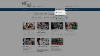 Navigating the LearningExpress Home Page – Tutorial [upl. by Lightman362]