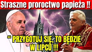 STRASZNE PROROCTWO Malachiasza i jego mroczna wróżba dla papieża Franciszka w roku 2024 [upl. by Nuahsyd]