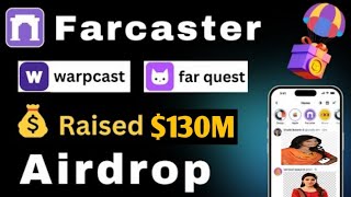 Warpcast Airdrop Guide  Farquest airdrop guide  farquest Warpcast newairdrop freecryptoclaim [upl. by Avner137]