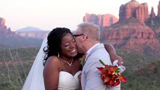 Anntonett and Brians Sedona Wedding at Wedding Tree Knoll [upl. by Eninnaej]