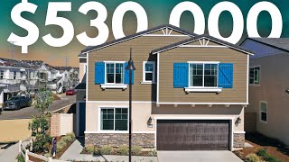 BEAUTIFUL MENIFEE NEW HOMES FOR SALE  The Village  ALL INCLUDED  Menifee California  HOME TOUR [upl. by Lejeune337]