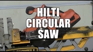 Hilti SCM 18A Metal Cutting Circular Saw [upl. by Womack]