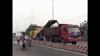 Hot Mix Asphalt Recycling  Công nghệ tái chế nóng bê tông nhựa [upl. by Claribel]