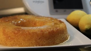 BIZCOCHO CON ALMIBAR DE LIMON EN VAROMA THERMOMIX [upl. by Learsiy]