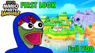 Mario Party Jamboree FIRST LOOK  Full VOD [upl. by Hilar]