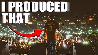 Reacting to Songs I Produced Being Performed  My Beats in Rap Concerts [upl. by Eanej]