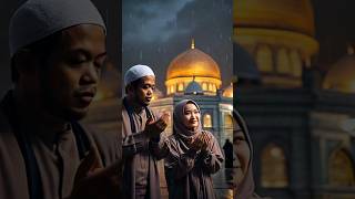 Beautiful couple praying in front of kabba 🥹❤️🤲naatsharif naatstatus islamicstatus viral short [upl. by Gnok]