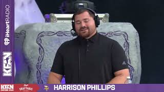 Harrison Phillips Joins The Vikings Draft Party [upl. by Scheers]