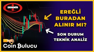 Ereğli Hisse Analizi  Erdemir Yorum  EREGL Senedi Yorumları  Demir Çelik Teknik Analiz  Borsa [upl. by Netsrek]