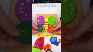 xếp hình đồ vật  object puzzle shorts dochoi [upl. by Arnst851]