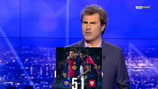 FC Barcelone Écrase Séville 51  Préparatifs Intenses pour le Clasico contre le Real Madrid [upl. by Shelby]