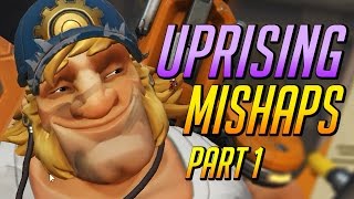 Overwatch Uprising Mishaps  The Lore Experience [upl. by Steven]