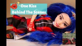 Disney Descendants One Kiss Behind The Scenes Stop Motion [upl. by Arocahs]