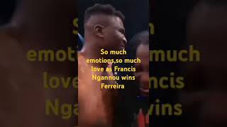 Francis Ngannou Vs Ferreira fight of the giants [upl. by Belsky]