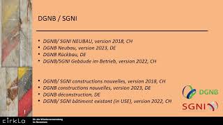 Gebäudelabels Minergie ECO und Wiederverwendung  Labels de construction Réutilisation [upl. by Yespmed]