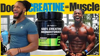 Creatine Benefits AND Side Effects plus Why I Take Creatine Monohydrate [upl. by Edra]