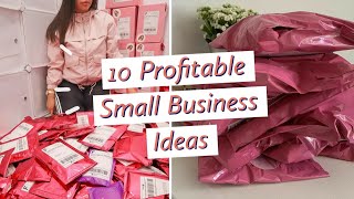 10 Highly Profitable HomeBased Business Ideas💡 [upl. by Nevram]