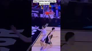 Purdue Vs UConn Zach Edey catches alley oop from Brayden Smith highlights shorts [upl. by Mian]