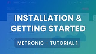 Below v70 Installation amp Getting Started Tutorial 1  Metronic Admin Theme [upl. by Doy]