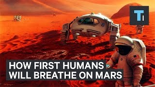 NASAs Chief Scientist explains how humans will breathe on Mars [upl. by Tebzil]