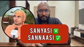 SANYASI ❎ SANNASI ✅ I You Are No One To Question I SRINGERI AND DATTA PEETAS govindanandasaraswati [upl. by Rudolph]