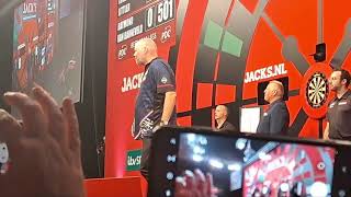 Live Darts Walkons  Barney amp Luke Littler  Jacks World Series of Darts Finals Amsterdam 2024 [upl. by Ydnagrub]