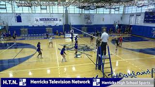 Herricks High Schools Girls JV Volleyball vs Bellmore JFK HS 92524 [upl. by Nehte]