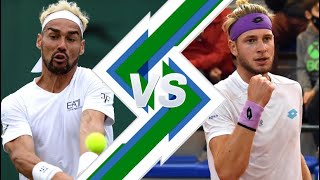 Fabio Fognini vs Samuel Vincent Ruggeri  SAN MARINO 2024 [upl. by Hildegarde]