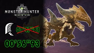 MHW  HR Diablos 0056quot93 Great Sword Solo [upl. by Darej]