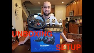 Unboxing and Setup of Logitech G29 [upl. by Manlove]