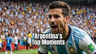 Unforgettable Argentina Highlights from Copa America 2024 [upl. by Akeemat]