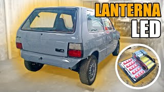 ADAPTANDO LANTERNA LED NO FIAT UNO  LANTERNA CUSTOMIZADA EM CASA [upl. by Euqina264]