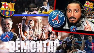 LIMMIGRÉ PARISIEN RÉAGIT AU FILM RMC SPORT BARÇAPSG 1  4 quotDÉMONTADAquot  🔴🔵🤣😁 COMPLET [upl. by Prent534]