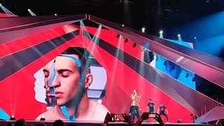 Eurovision 2019 Italy Mahmood Soldi Second Semifinal Jury Rehearsal [upl. by Myrilla473]