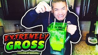 WORLDS MOST NASTIEST DRINK EVER IMPOSSIBLE CHALLENGE GROSS DO NOT TRY THIS AT HOME [upl. by Aleakcim]