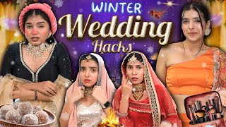 Winter Wedding Hacks  Bridesmaids vs Relatives  Indian Family Weddings  Anaysa [upl. by Reedy]