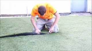 Artificial Turf Installation Instructions [upl. by Kelli]