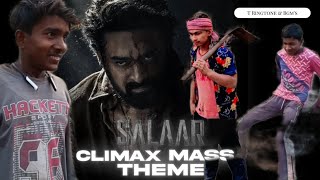 Salaar Climax mass theme Prabhas shouth movie no copyright shouthmovie movie video viral [upl. by Sande]