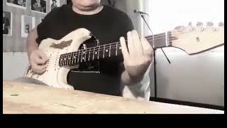 RUDE MOOD by Stevie Ray Vaughan guitar cover [upl. by Bass]