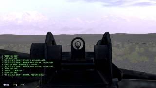 Arma 2  Testing Blastcore R1 12 amp undead mod 084 [upl. by Llebiram]