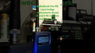 RadioShack Pro93 Construction traffic [upl. by Enilaf]