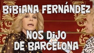 BIBIANA FERNÁNDEZ  NOS DIJO DE BARCELONA [upl. by Franci]