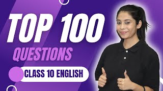 Class 10 English Important Questions  Boards 2024  First FlightFootprints  Class 10 English [upl. by Imoyaba530]